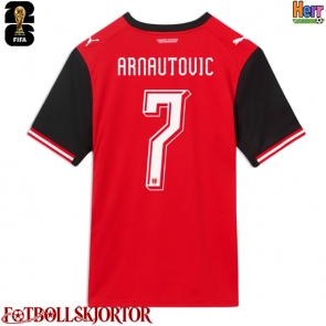 Österrike Marko Arnautovic #7 Hemmatröja VM 2026 Kortärmad